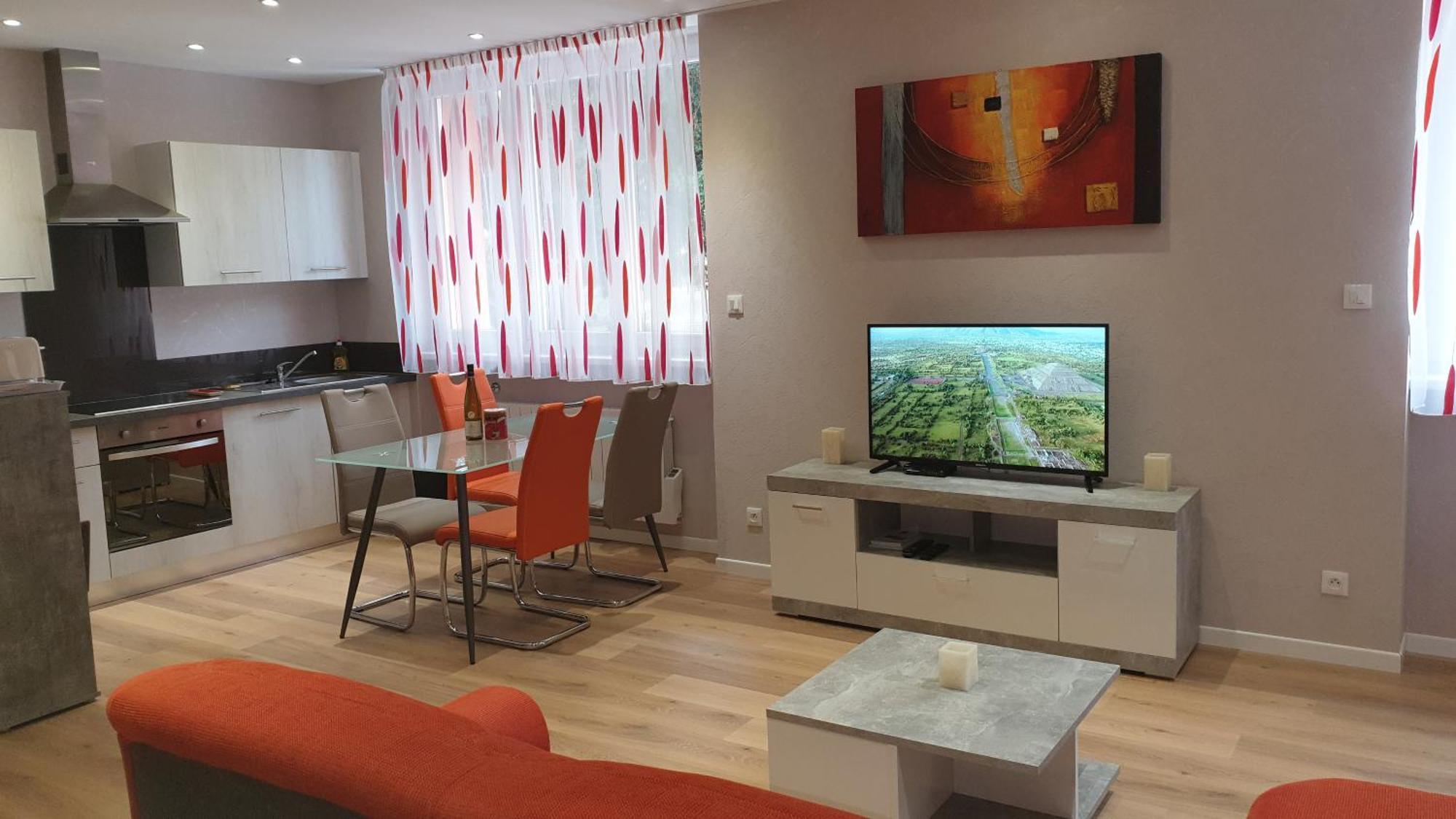 Meubles Du 25 N2 F2 Rdc Lägenhet Niederbronn-les-Bains Exteriör bild